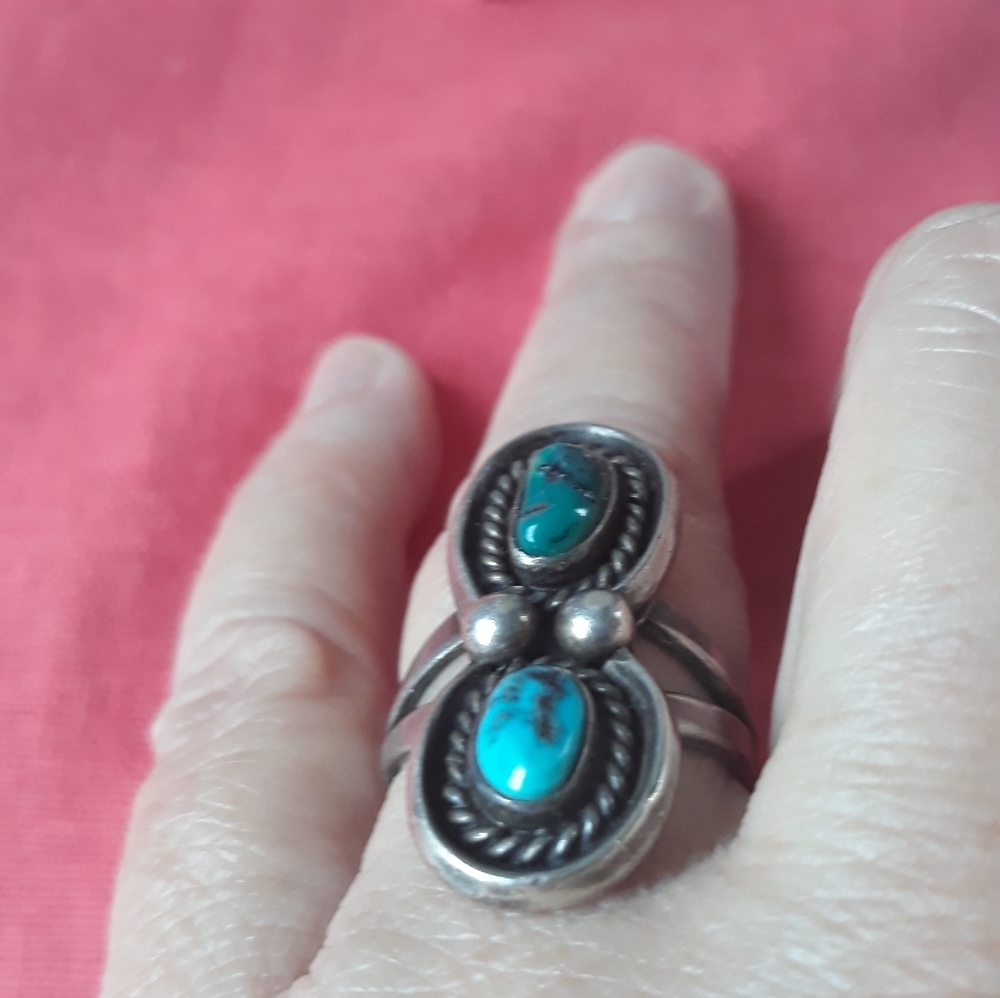 Native Americano Sterling Silver Ring - image 6